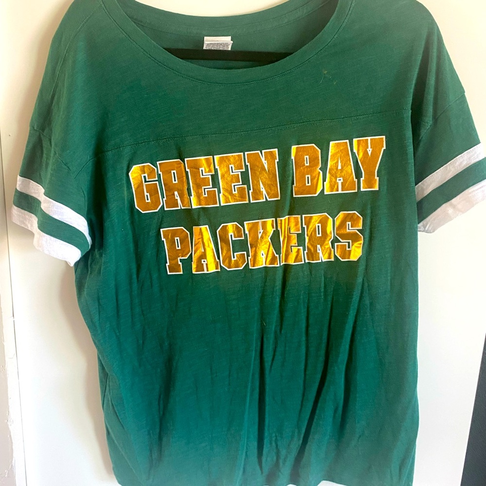 PINK Green Bay Packers Tee